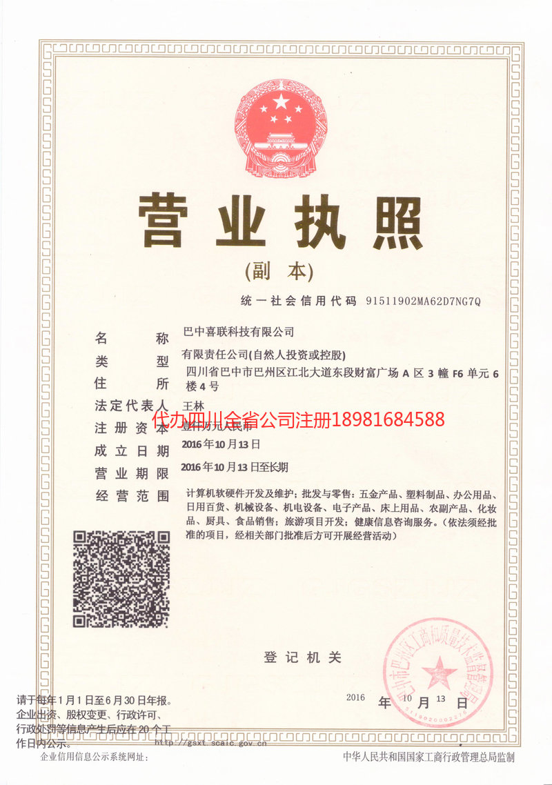 项城项城喜联科技有限公司